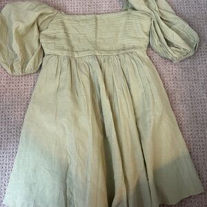 abercombie puff sleeve dresss